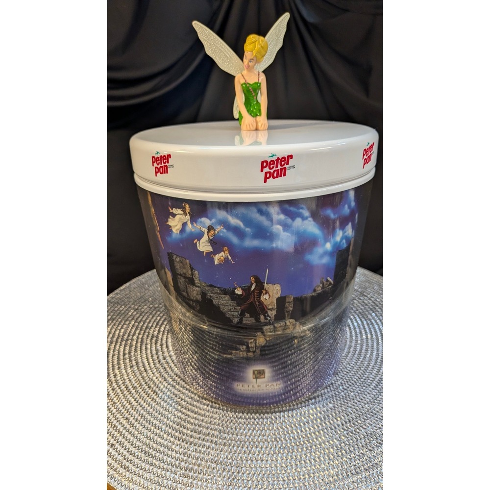 2003 Peter Pan Tinkerbell Live Action Motion Ice Bucket/Cookie Jar